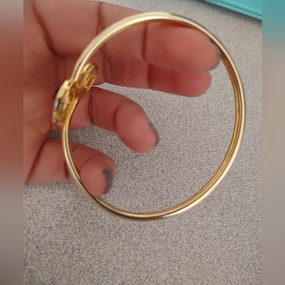 Swarovski crystal gold filled bracelet - Picture 4 of 5